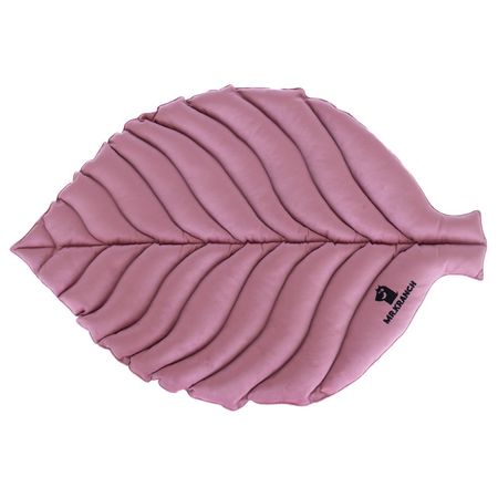 MrKranch лежанка для собак Листочек большая двусторонняя размер 120х73х6см розовая 5331₽