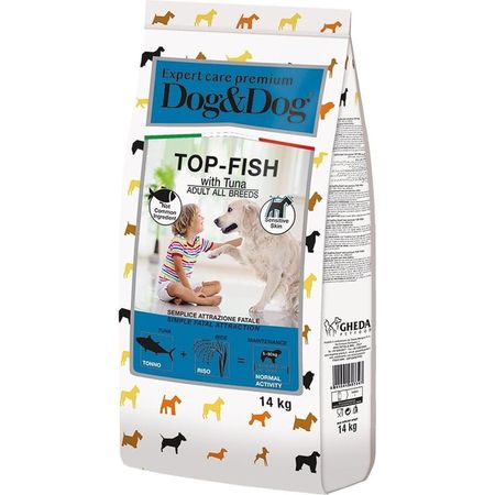 Dog ampDog Expert Premium Top-Fish сухой корм для взрослых собак с тунцом - 14 кг 7518₽