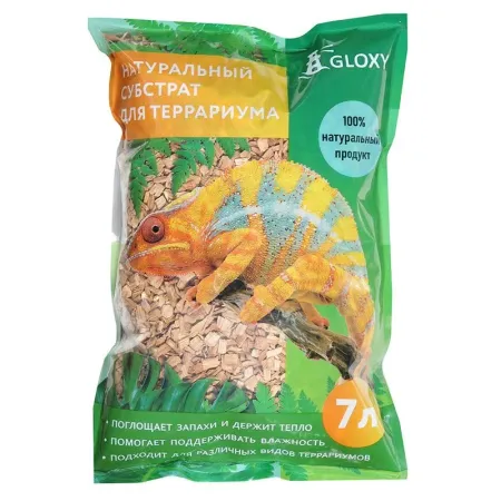 Gloxy субстрат quotЩепа ольхи quot 7л 413₽