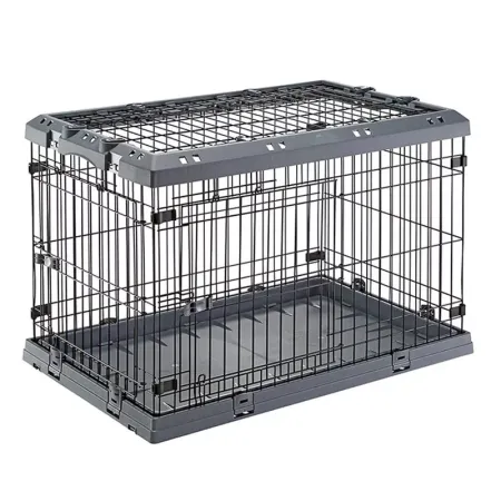 Ferplast Superior 90 клетка для собак средних пород с пластиковой крышей и поддоном - 92x585xh625 см 13692₽