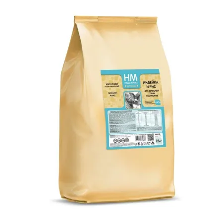 Наша Марка Коллекция полнорационный сухой корм для собак всех пород с индейкой и рисом 5646₽