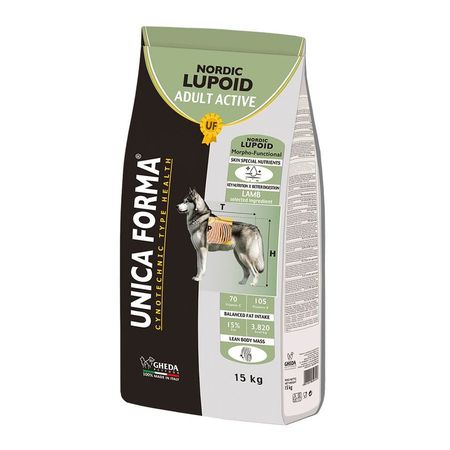 Proper Form Nordic ampOriental Lupoid Type 2 сухой корм для собак средних пород с олениной - 18 кг 9566₽