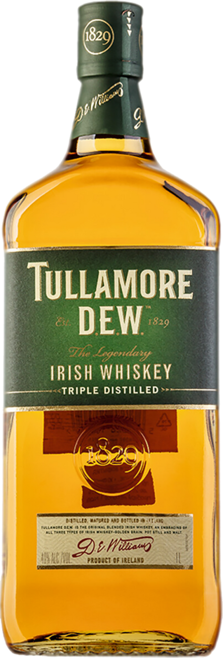 Tullamore Dew Irish Whiskey