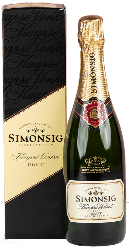 Kaapse Vonkel Brut Simonsig (gift box)