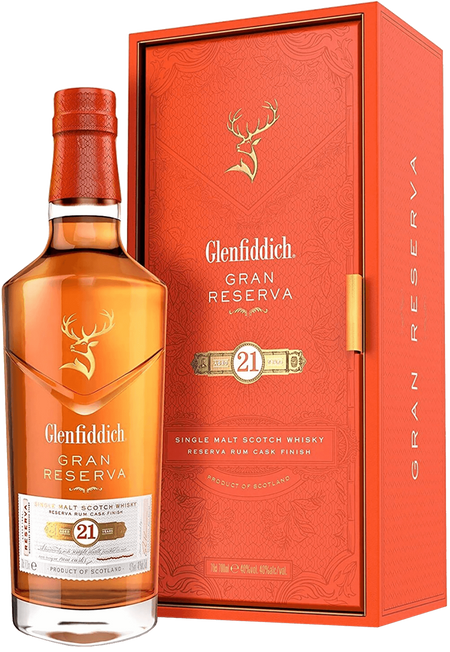 Glenfiddich Single Malt Scotch Whisky 21 y.o. (gift box)