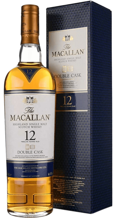 Macallan Double Cask 12 y.o. Highland single malt scotch whisky (gift box)