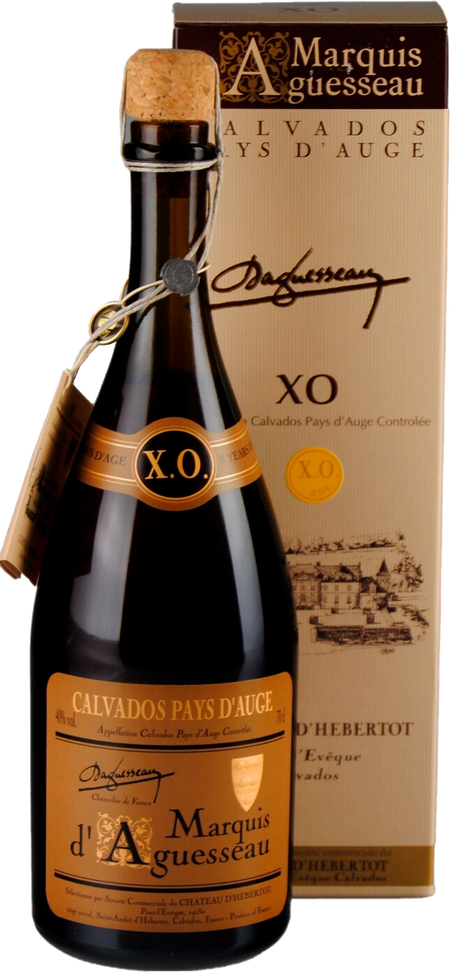 Marquis d'Aguesseau XO 12 Ans Pays d’Auge AOC (gift box)