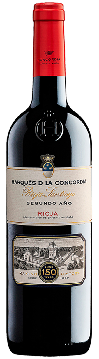 Rioja Santiago Segundo Ano Rioja DOCa Marques de la Concordia