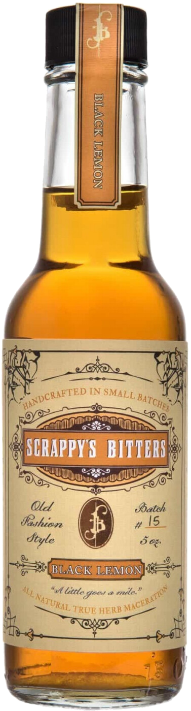 Scrappy's Bitters Black Lemon