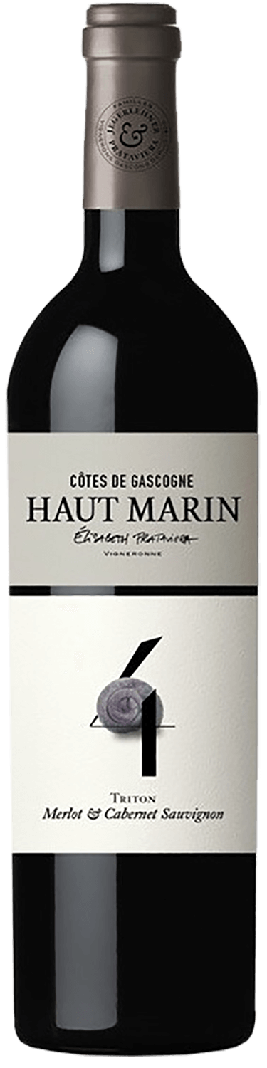 Haut Marin Triton Merlot and Cabernet Sauvignon Cotes de Gascogne IGT Familles Jegerlehner et Prataviera