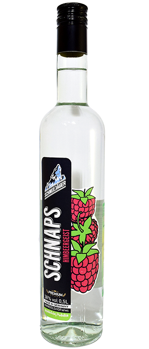 Schnapps Raspberries Schnee Jager