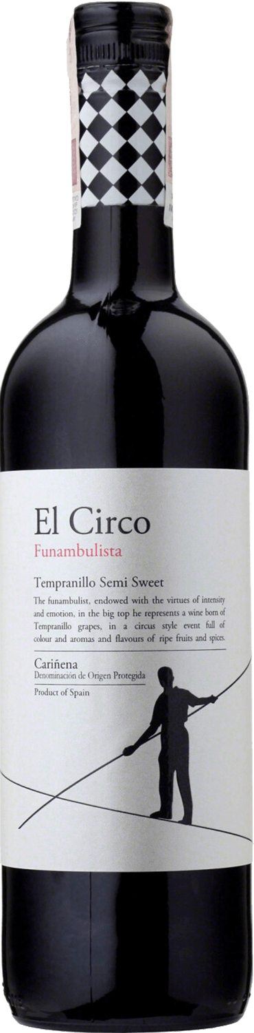 El Circo Funambulista Tempranillo Carinena DO Grandes Vinos y Vinedos