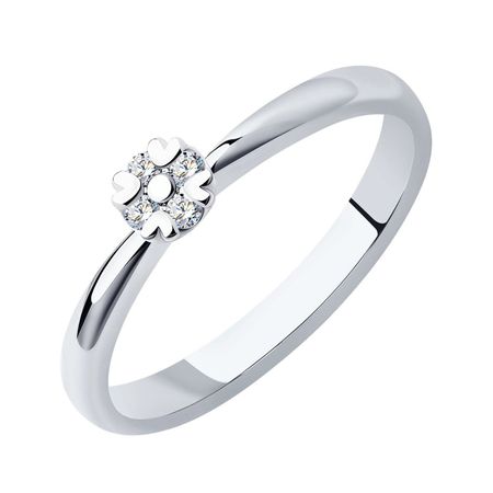 Золотое кольцо с бриллиантами 64990₽