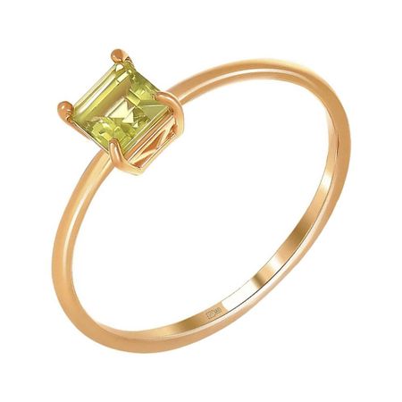 Кольцо детское TALANT из золота с хризолитом 10990₽
