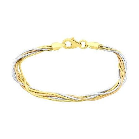 Серебряный браслет с позолотой 990₽