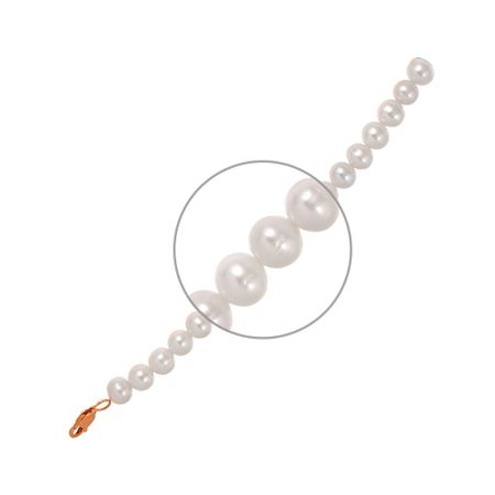 Браслет из жемчуга с золотым замком 8490₽