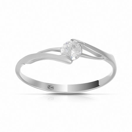 Кольцо из серебра с фианитом 249₽