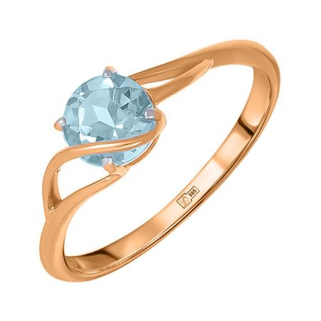 Золотое кольцо с топазом Sky 22990₽