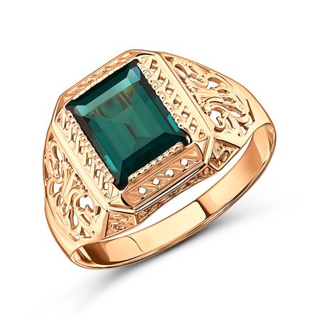 Золотая печатка с кристаллом 67990₽