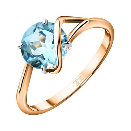 Золотое кольцо с топазом 28990₽