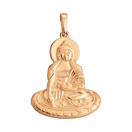 Золотая буддийская подвеска 37990₽