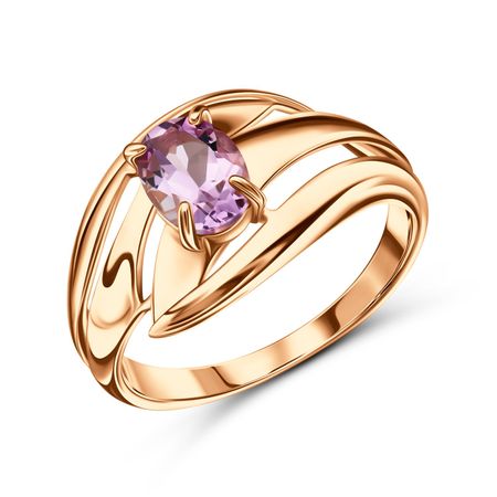 Золотое кольцо с аметистом 36990₽