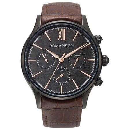 Мужские часы ROMANSON Adel TL 8A25F MBBK 11360₽