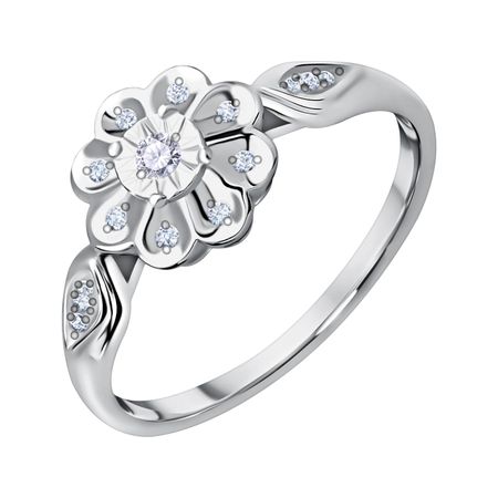 Кольцо из золота с бриллиантами 27990₽