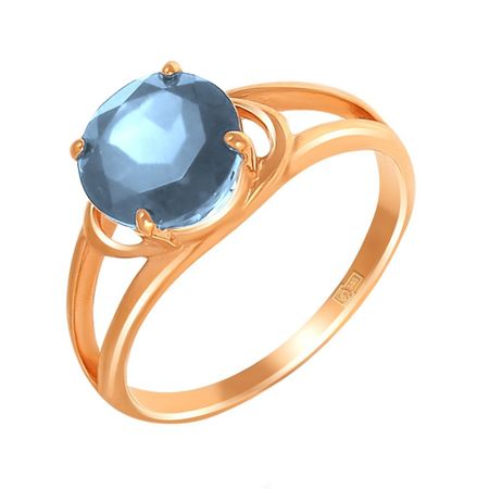 Золотое кольцо с топазом 30990₽
