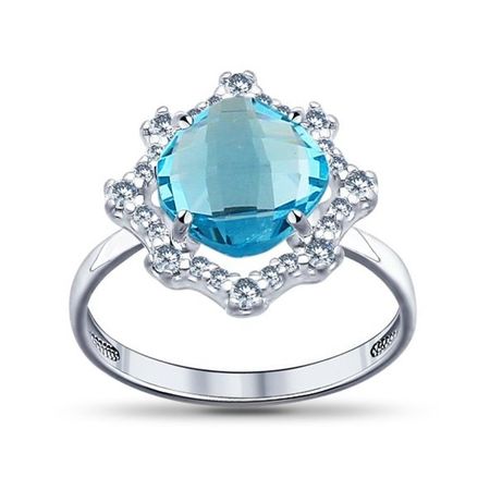 Кольцо SOKOLOV из серебра с фианитами 490₽