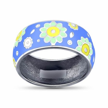 Кольцо SOKOLOV из серебра с эмалью 990₽