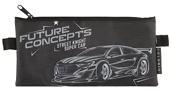 Пенал-косметичка "SuperCar" 22*11,5*1см, на молнии