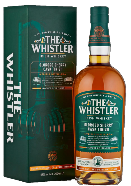 The Whistler Oloroso Sherry Cask Finish Irish Whiskey (gift box)