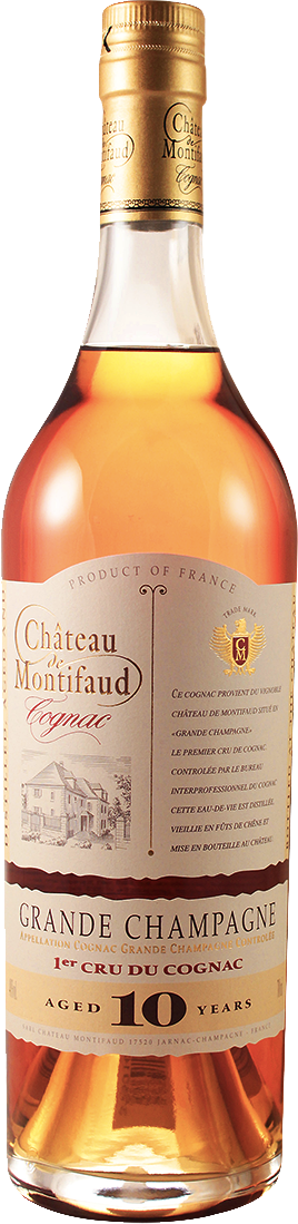 Chateau de Montifaud Grande Champagne 1er Cru Cognac 10 y.o.