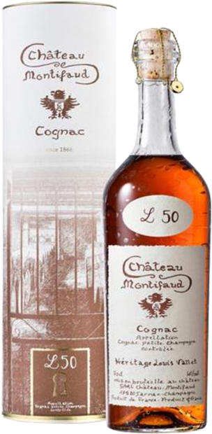 Chateau de Montifaud Heritage Louis Vallet Petite Champagne Cognac 50 y.o. (gift box)