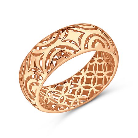 Золотое кольцо с фианитами 35600₽
