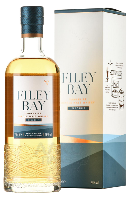 Filey Bay Flagship Single Malt Yorkshire Whisky (gift box)