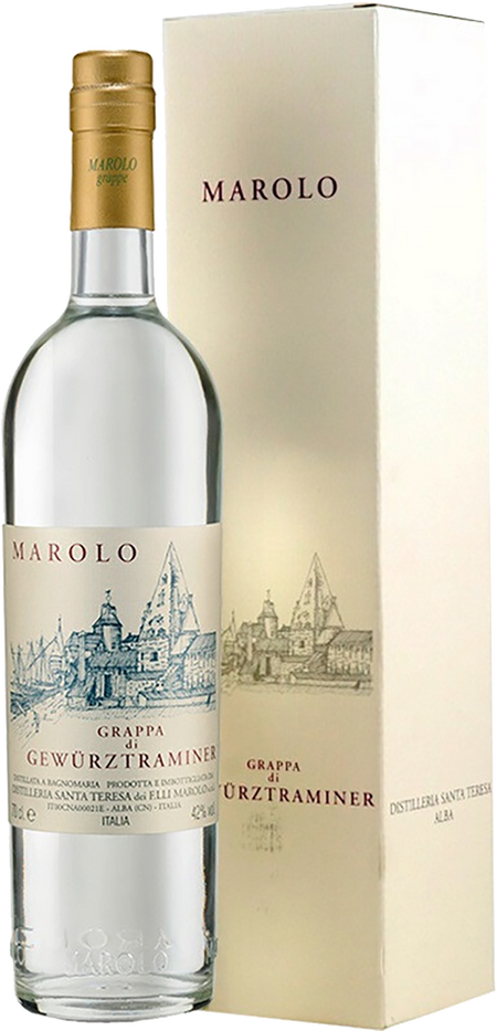 Marolo Grappa di Gewurztraminer (gift box)