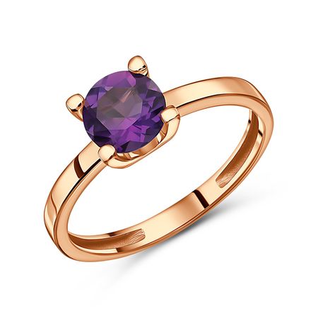 Золотое кольцо с аметистом 30990₽