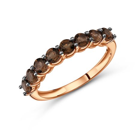 Золотое кольцо с раухтопазами 37990₽