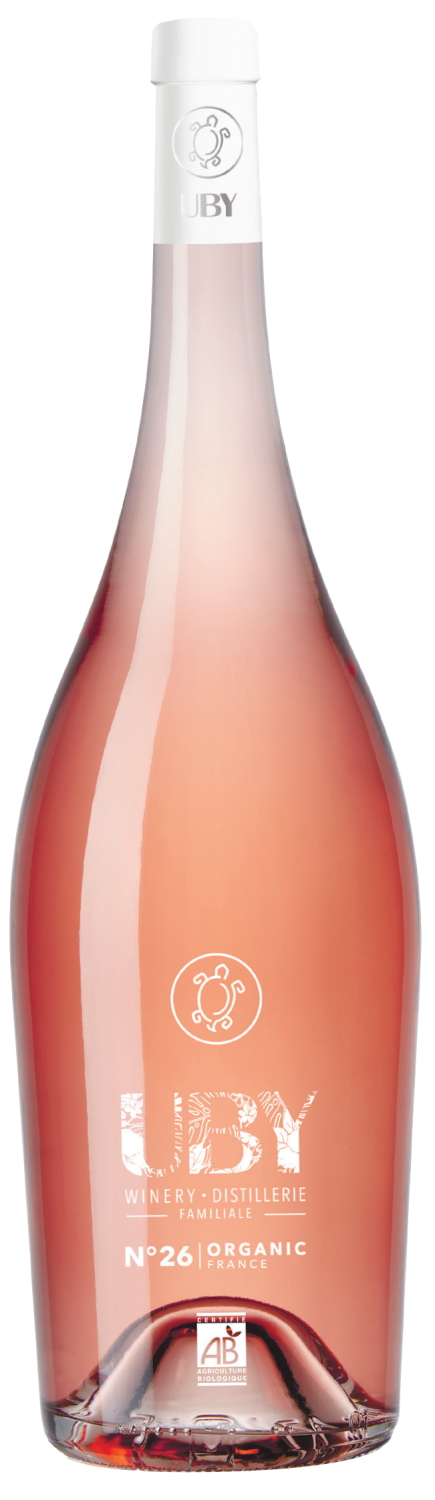 Uby №26 Organic Rose Cotes de Gascogne IGP Domaine Ubi