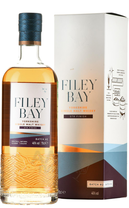 Filey Bay STR Finish Single Malt Yorkshire Whisky (gift box)