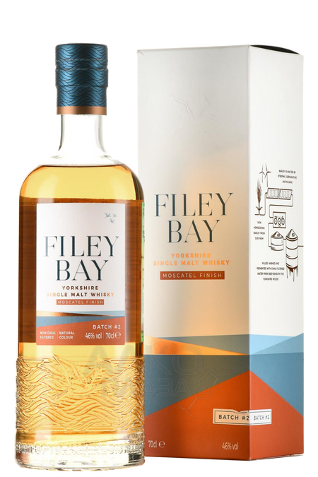 Filey Bay Moscatel Finish Single Malt Yorkshire Whisky (gift box)