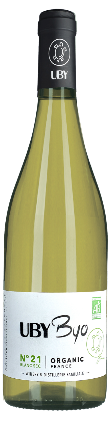 Uby Byo №21 Blanc Sec Cotes de Gascogne IGP Domaine Ubi