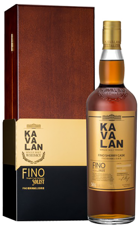 Kavalan Solist Fino Sherry Cask Single Cask Strength Single Malt Whisky (gift box)