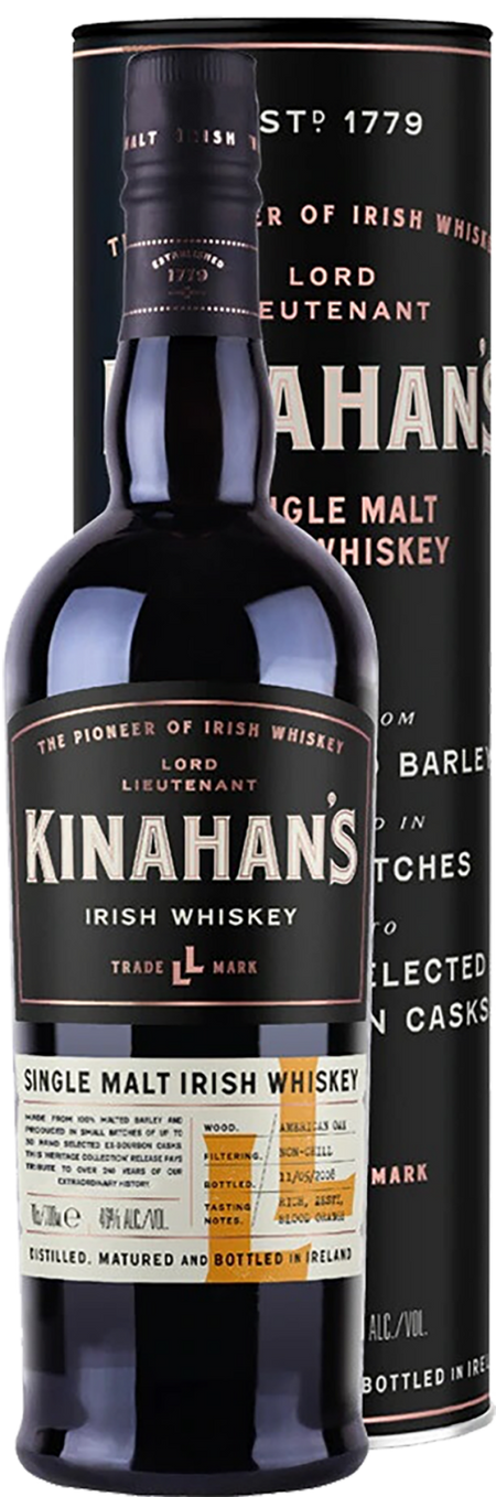 Kinahan's LL Single Malt Irish Whisky (gift box)