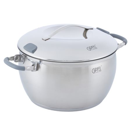 Кастрюля из нержавеющей стали Gipfel Hessen 52621 24 см5 л 5592₽