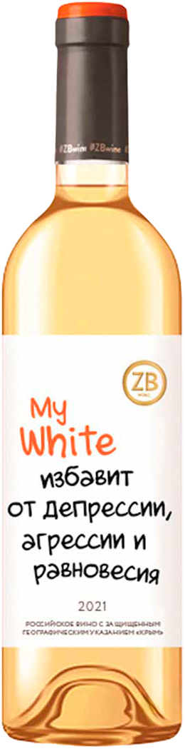 ZB Wine White Crimea Zolotaya Balka