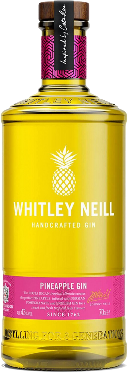 Whitley Neill Pineapple Handcrafted Dry Gin