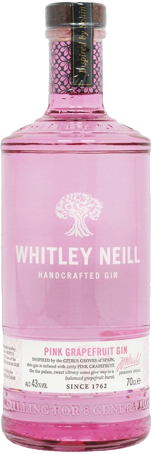 Whitley Neill Pink Grapefruit Handcrafted Dry Gin